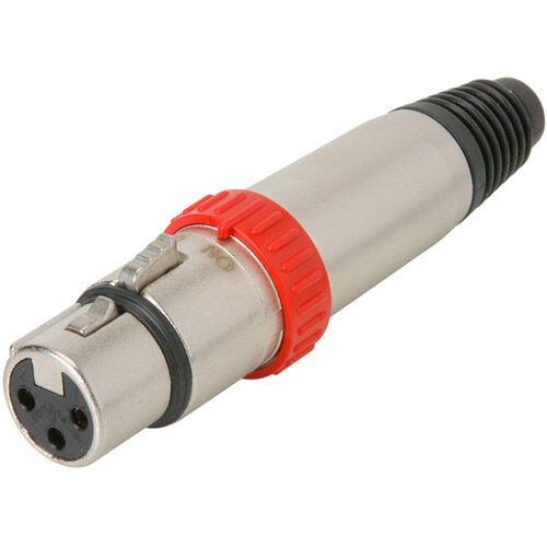 Neutrik NC3FXS-B Female XLR Connector with On-Off Switch - Black Neutrik NC3FXS-B Female XLR Connector with On-Off Switch - Black